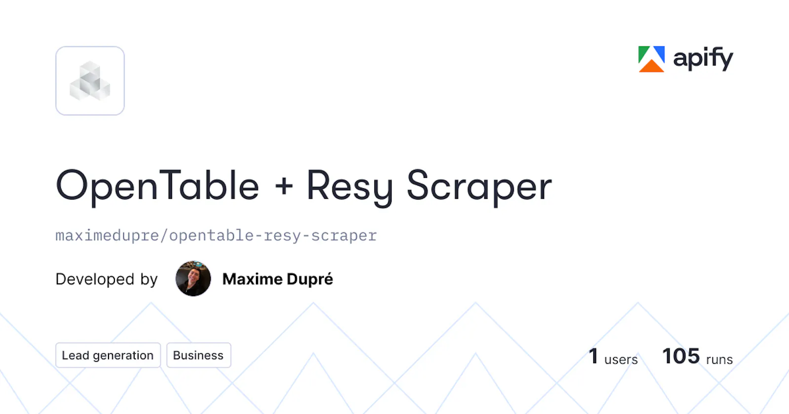 OpenTable + Resy Scraper screenshot 1