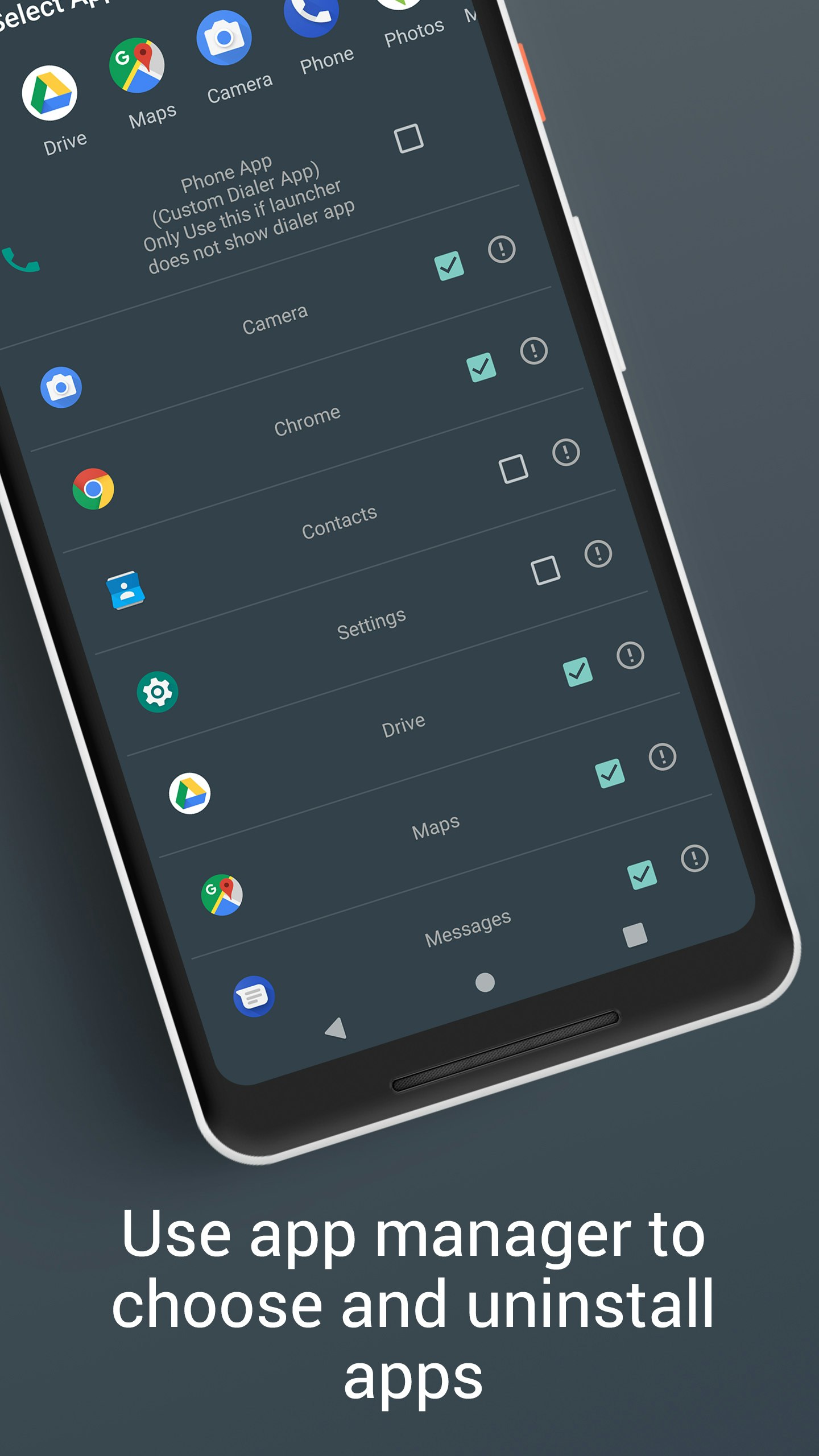 Minie Easy Launcher (With usage statics) gallery image