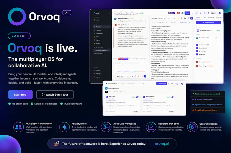 Orvoq AI screenshot 2