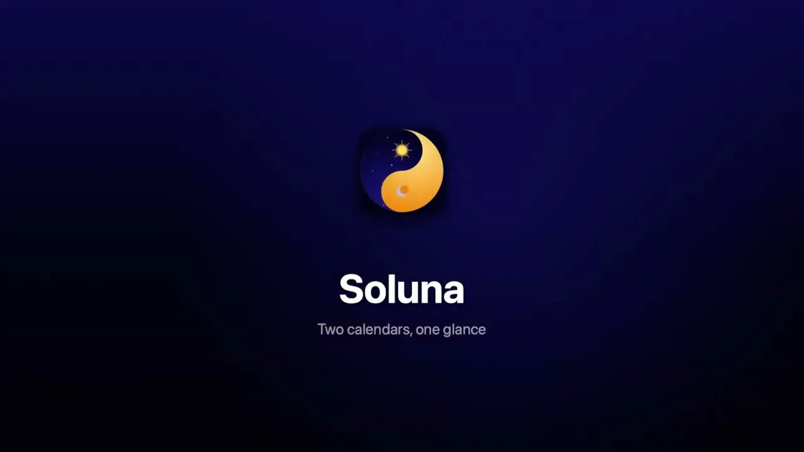 Soluna Calendar for macOS screenshot 1 (video preview)