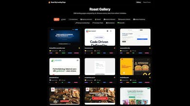 Roast My Landing Page gallery image