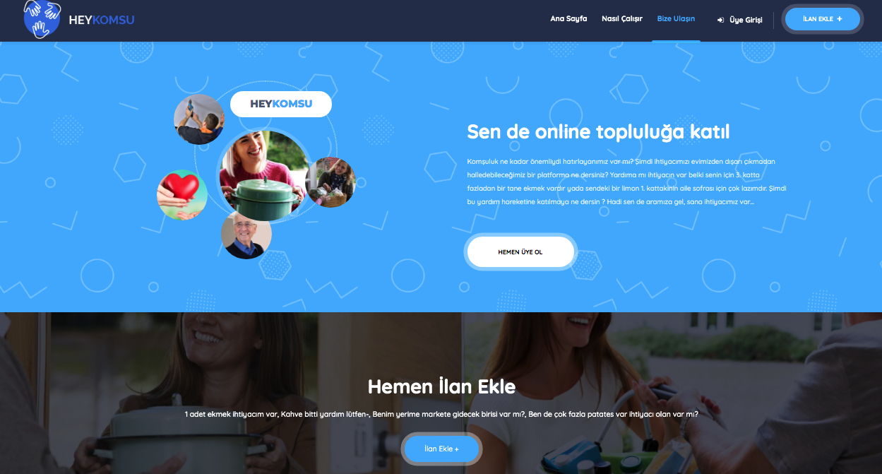 Sharing platform for close neighbors gallery image