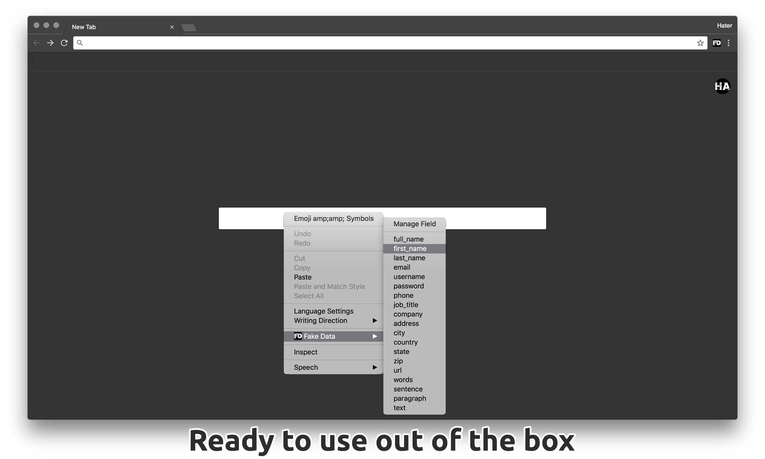 Fake Data gallery image