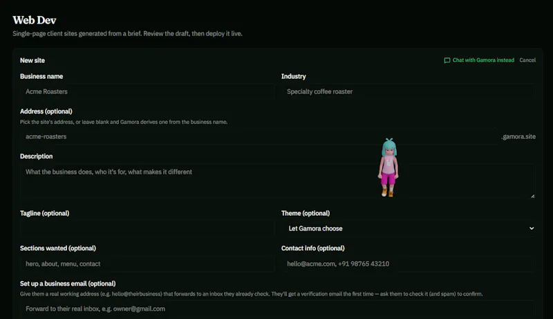 Gamora screenshot 2