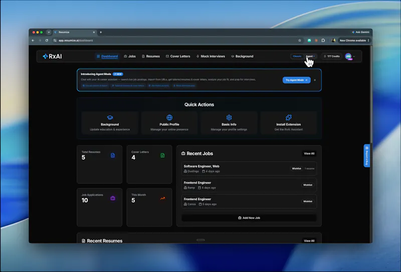 ResumizeAI screenshot 2