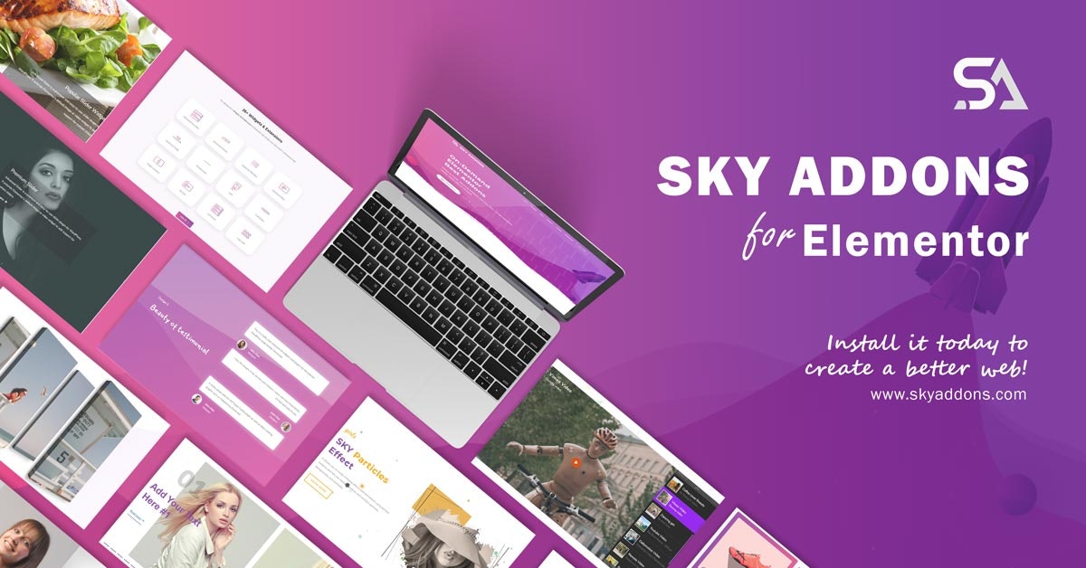 Sky Addons for Elementor Website Builder gallery image