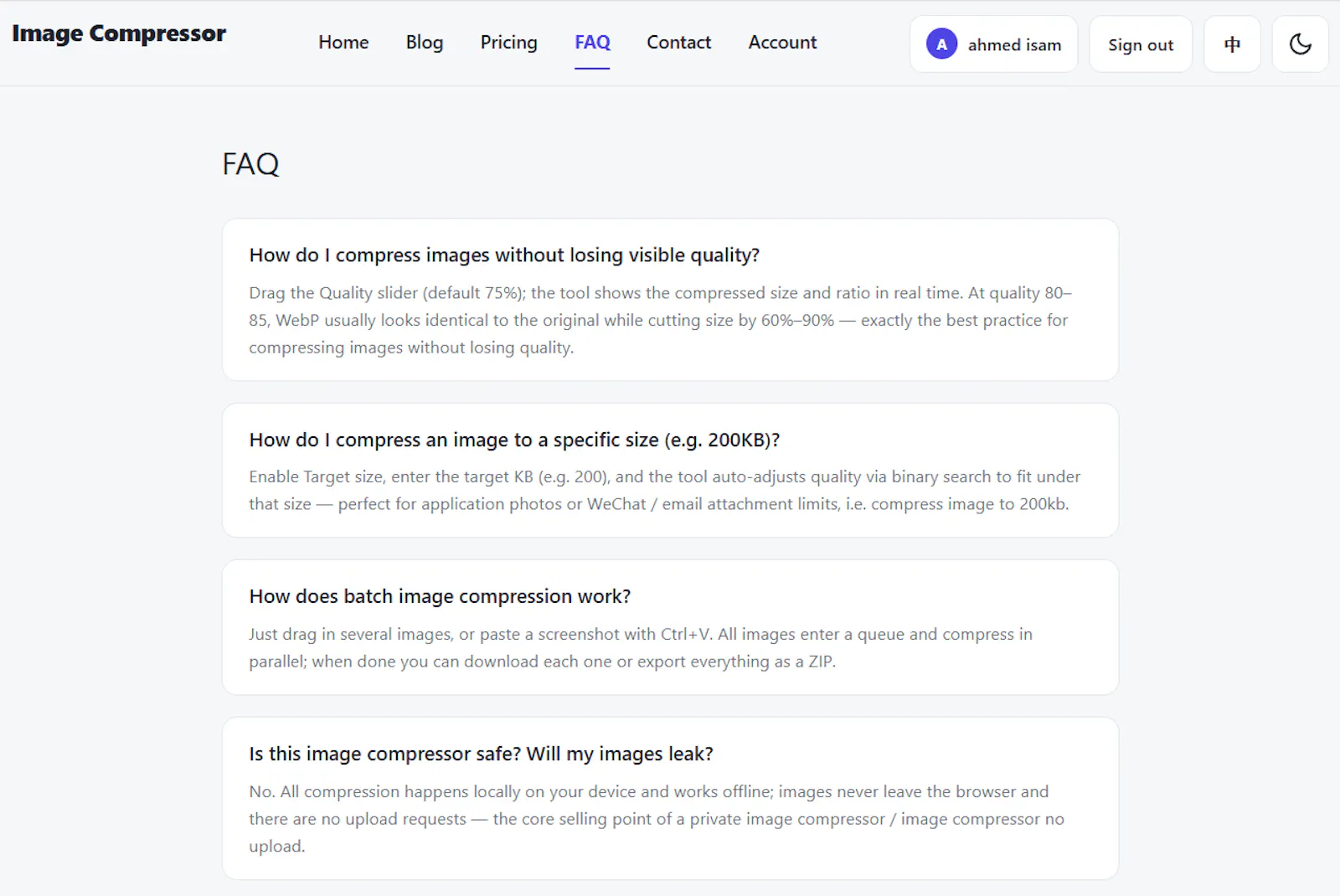 Image Compressor screenshot 5