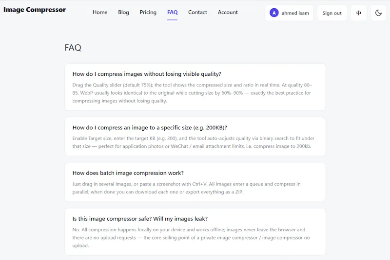 Image Compressor screenshot 5