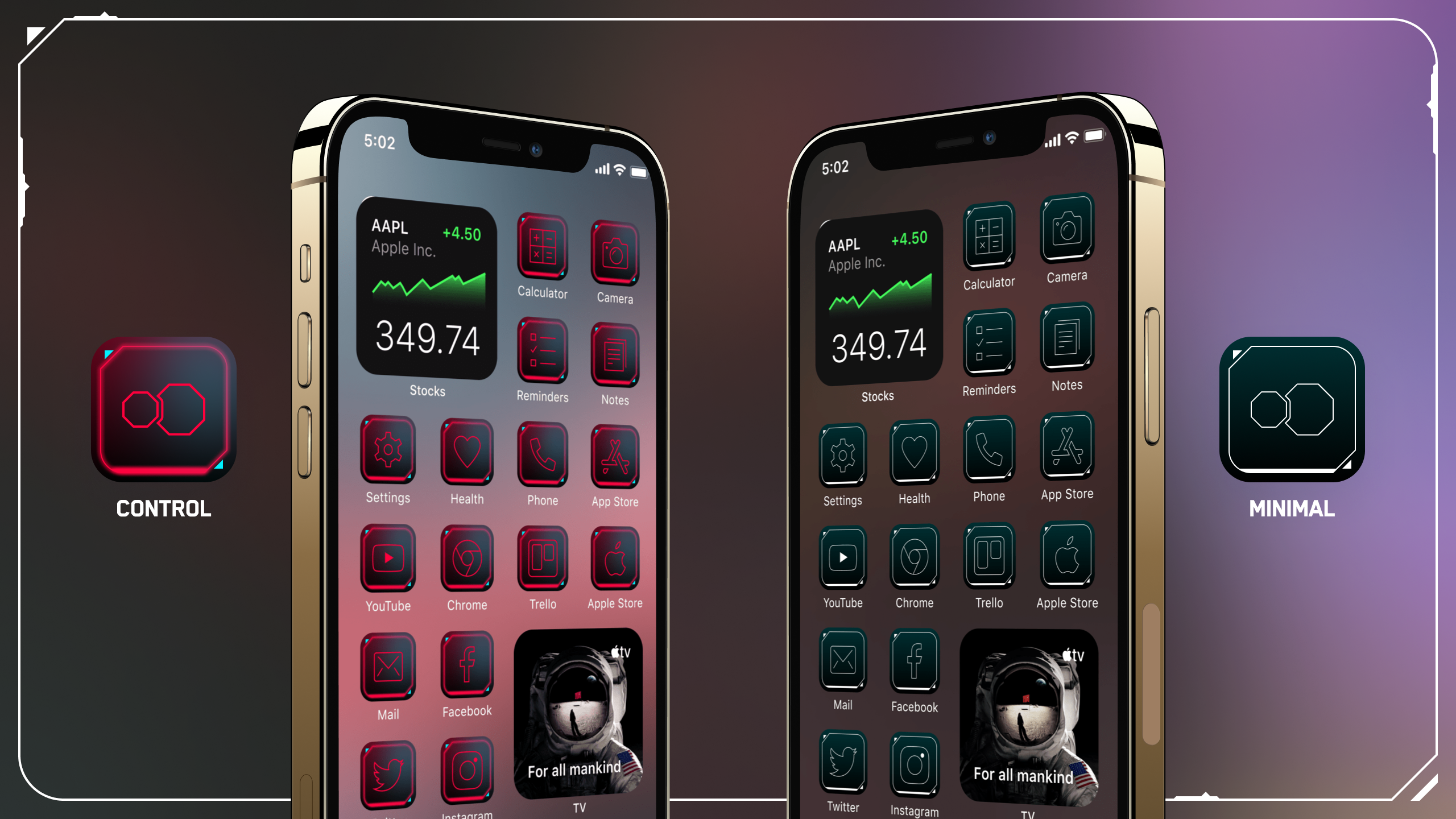 Cyberpunk Icons for iOS 14 & Android gallery image