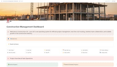 Construction OS for Notion gallery image