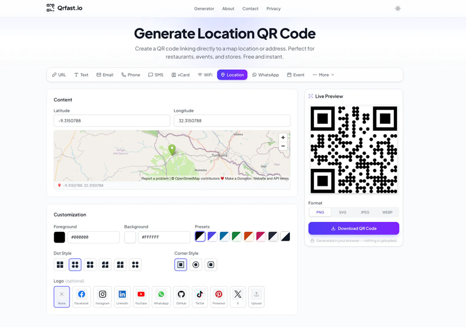 Qrfast.io screenshot 3