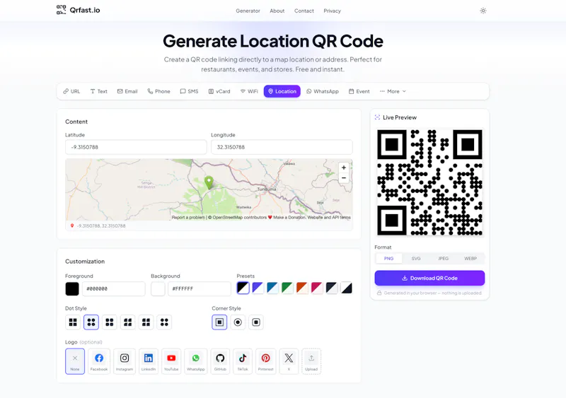 Qrfast.io screenshot 3