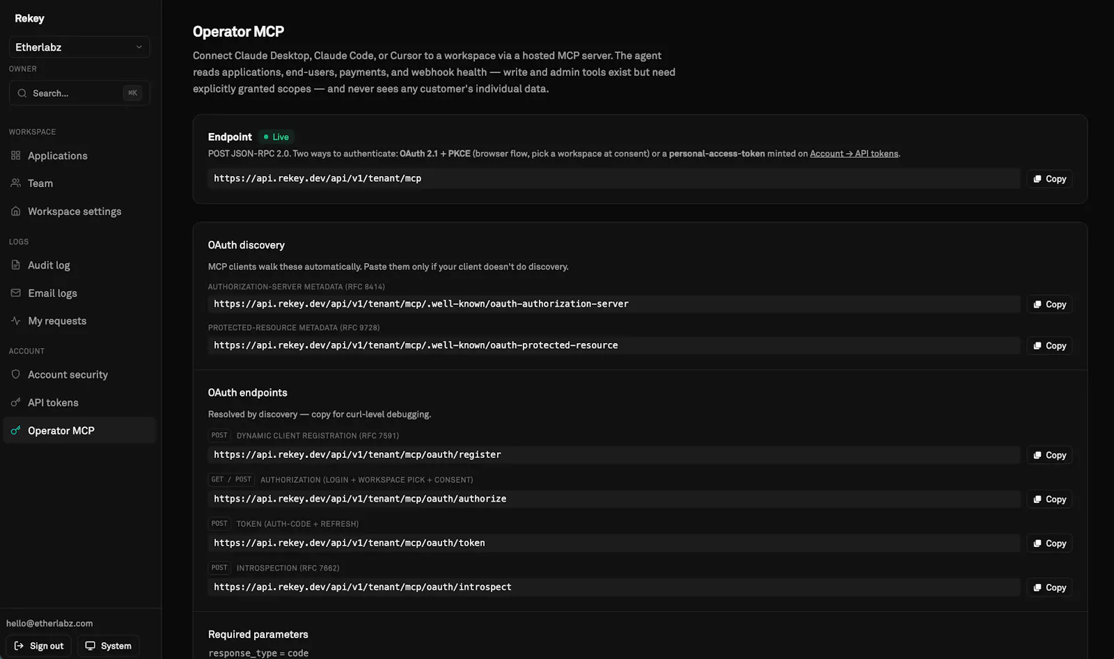 Rekey.dev screenshot 7
