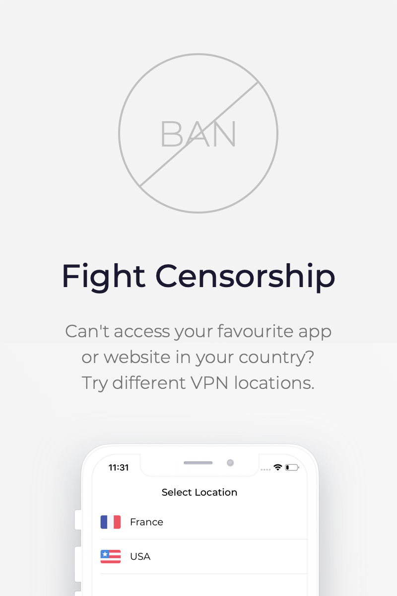 Connecto VPN for iOS gallery image