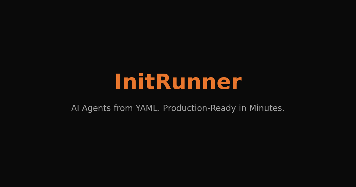 InitRunner gallery image