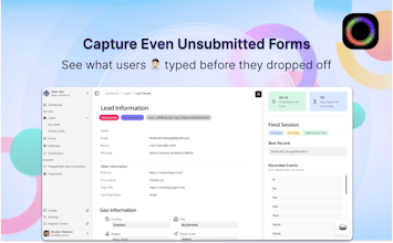 Trakg – Lead Recovery for Web Forms gallery image