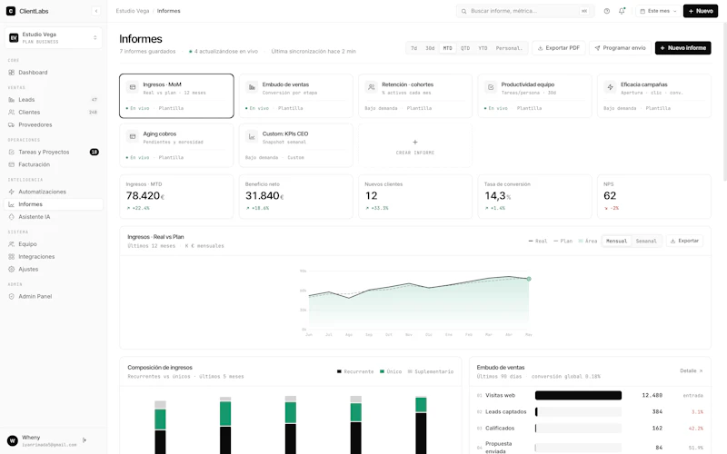 ClientLabs screenshot 2
