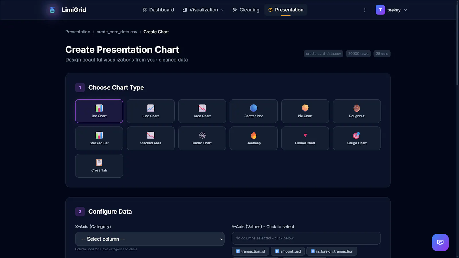 LimiGrid screenshot 1