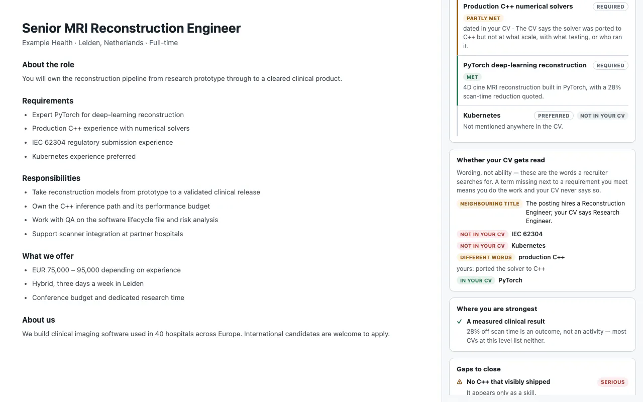 MarketFit Job Lens gallery image