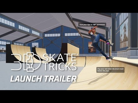 startuptile 3D Skate Tricks-Mobile app for learning skateboarding tricks with 3D.