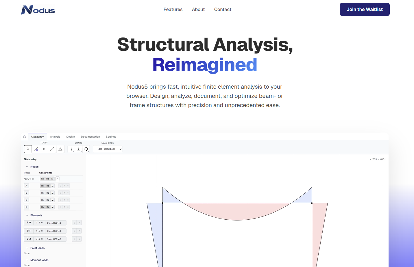 Nodus5 - Main product screenshot demonstrating key features and user interface