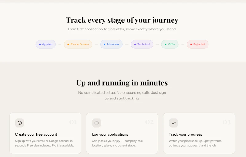 My Job Tracking screenshot 3