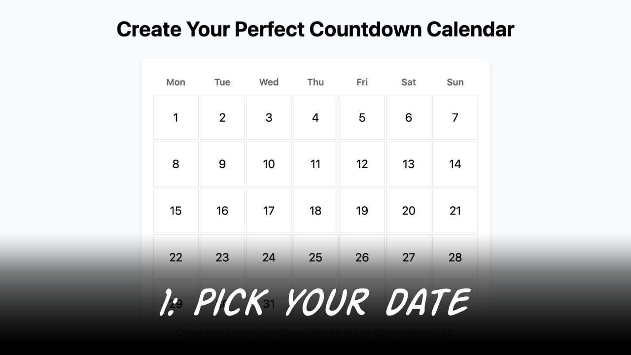 Countdown Calendar gallery image