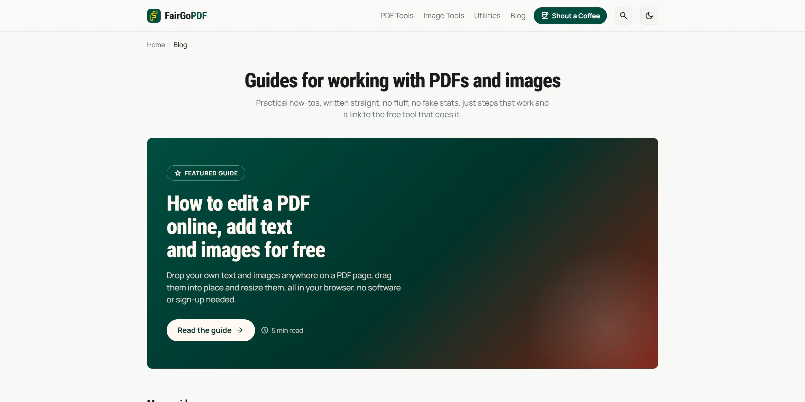 FairGo PDF gallery image