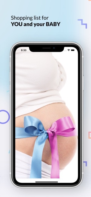 Baby Checklist App - Shopping List gallery image