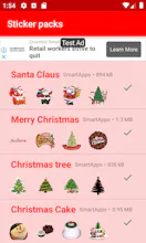 Christmas Stickers for WhatsApp gallery image