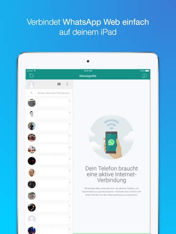 WhatsApp for iPad gallery image