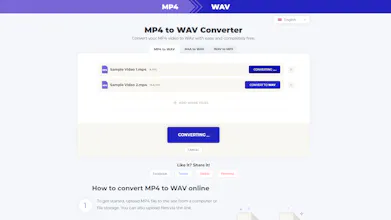 MP4 to WAV Converter gallery image