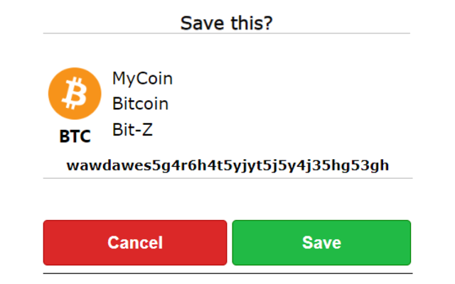 Blockchain Public Address Manager gallery image