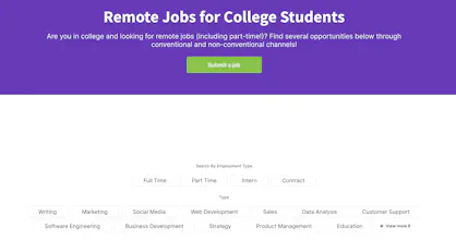 Remote Jobs for College Students gallery image