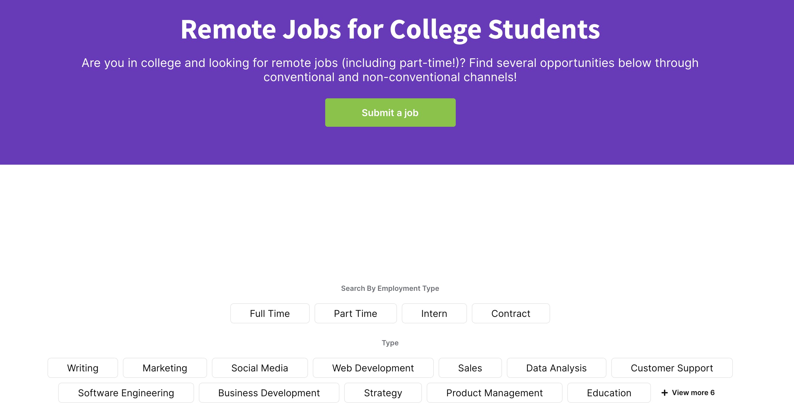remote online jobs for college students