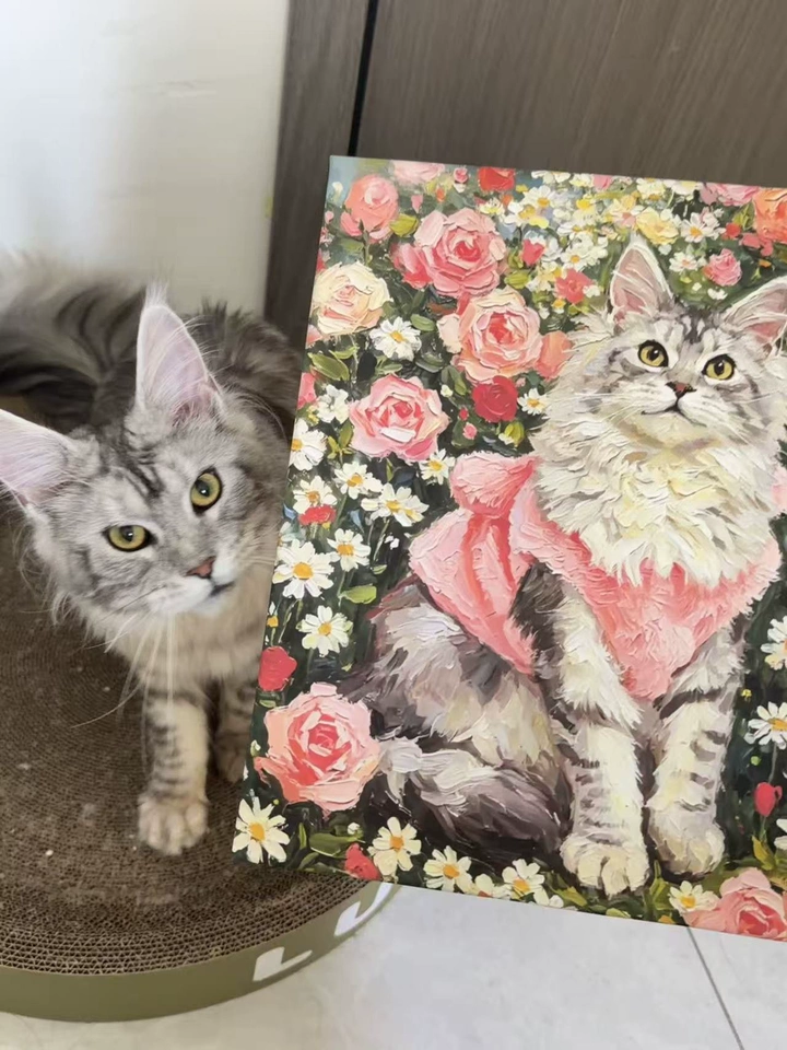 Pet Dog Custom paint by numbers gallery image