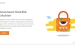 Ransomware Cyberattack Risk Calculator image