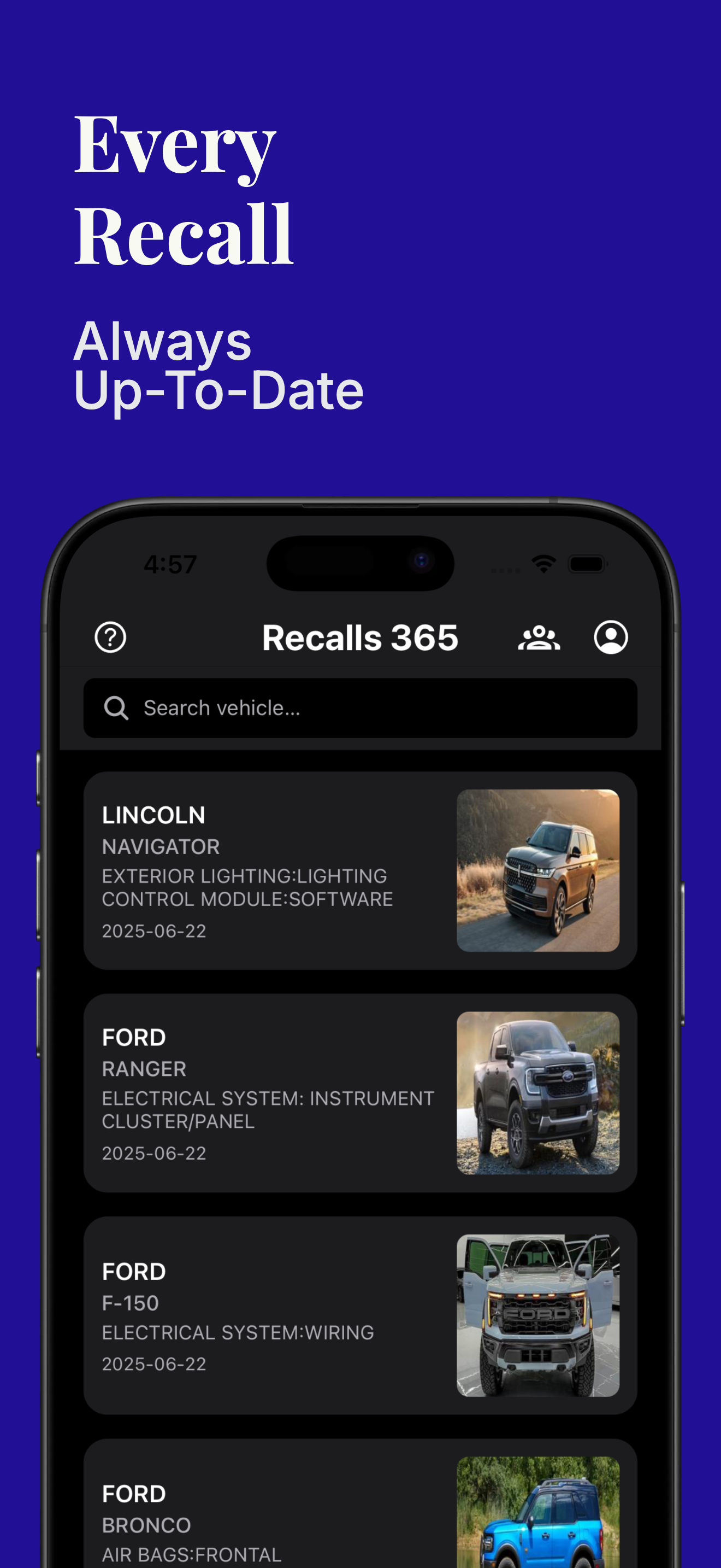 Mídia 2 de Recordes 365 - Alertas em tempo real para alertas para comida, produto, veículo e muito mais