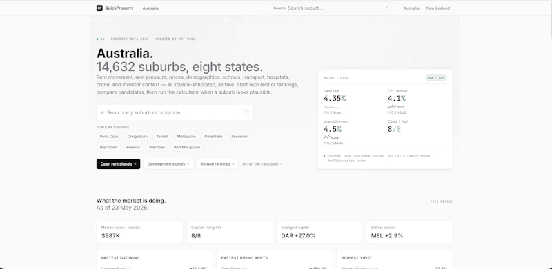 QuickProperty screenshot 1