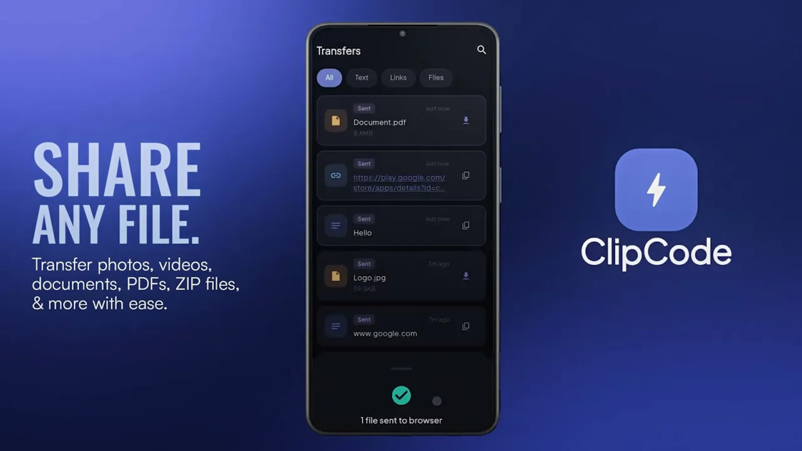 ClipCode screenshot 1 (video preview)