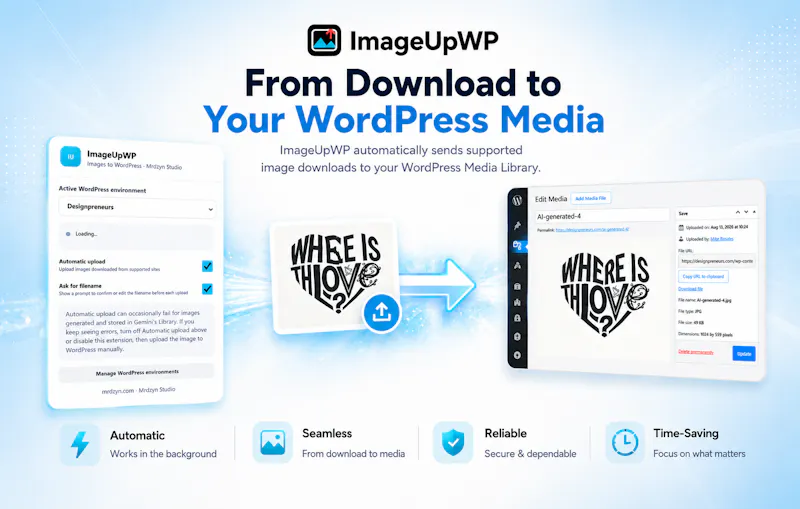 ImageUpWP screenshot 2