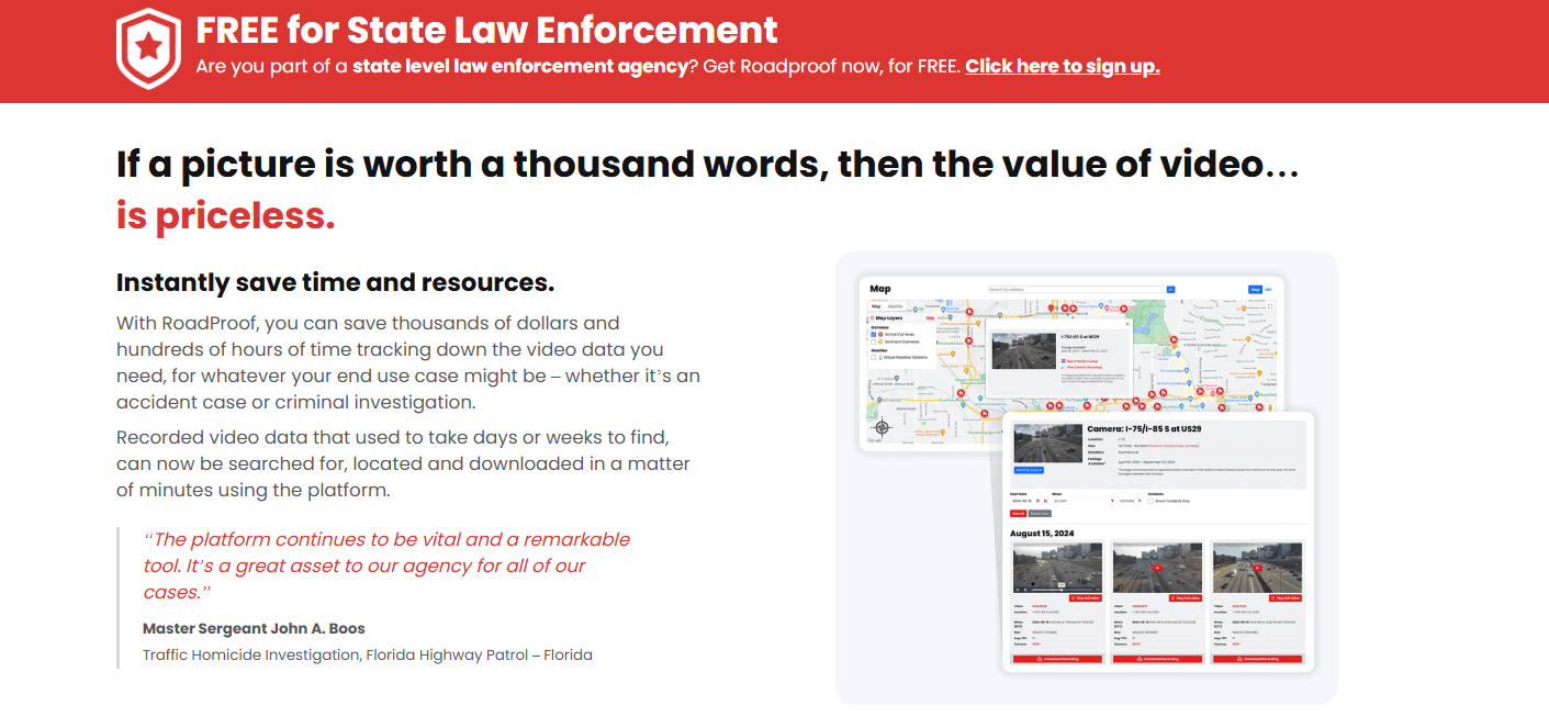 RoadProof - Screenshot 3 showing product features and functionality