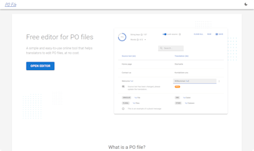 PO File Editor gallery image