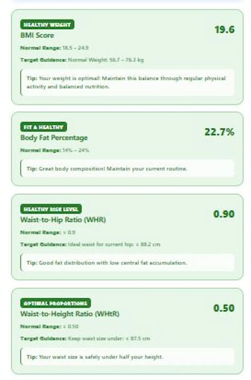 Fitness & BMI Calculator Pro screenshot 4