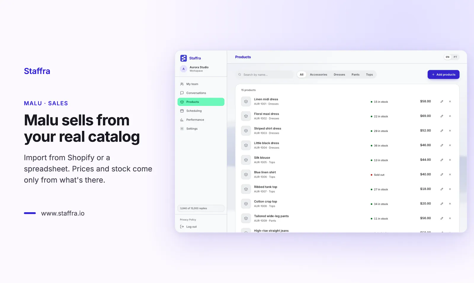 Staffra screenshot 5