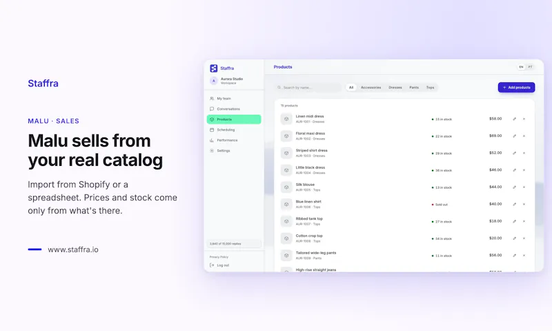 Staffra screenshot 5