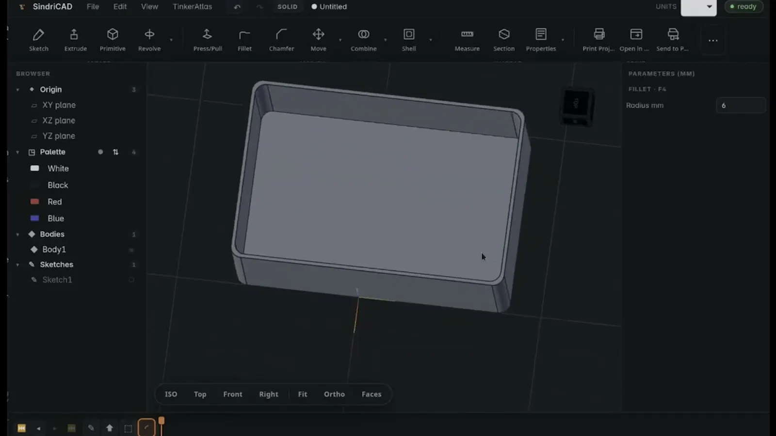 SindriCAD screenshot 1 (video preview)
