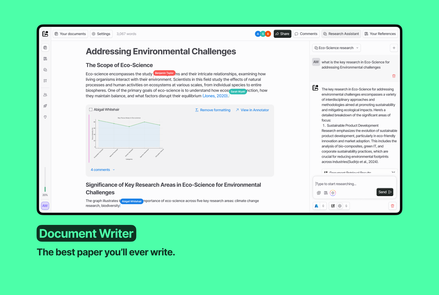 Logically.app - AI -werkruimte voor onderzoek en schrijven media 2