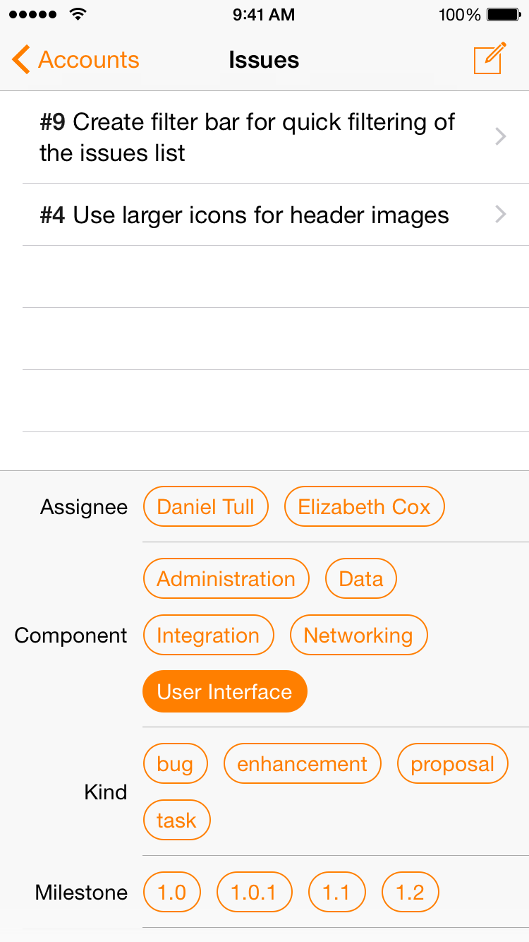 Issues gallery image