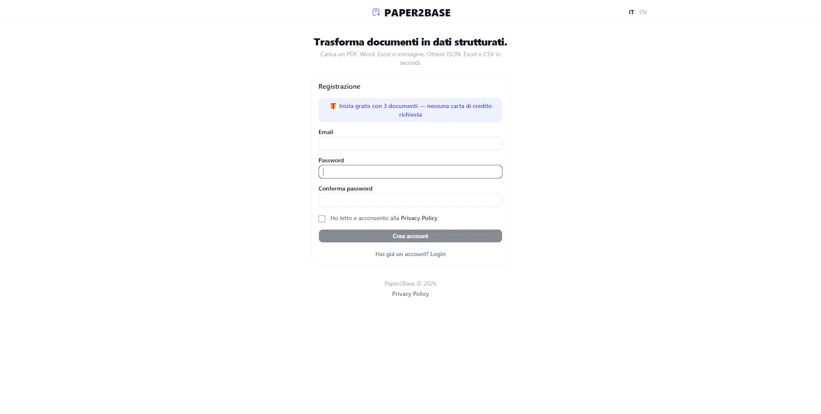 Paper2Base screenshot 1